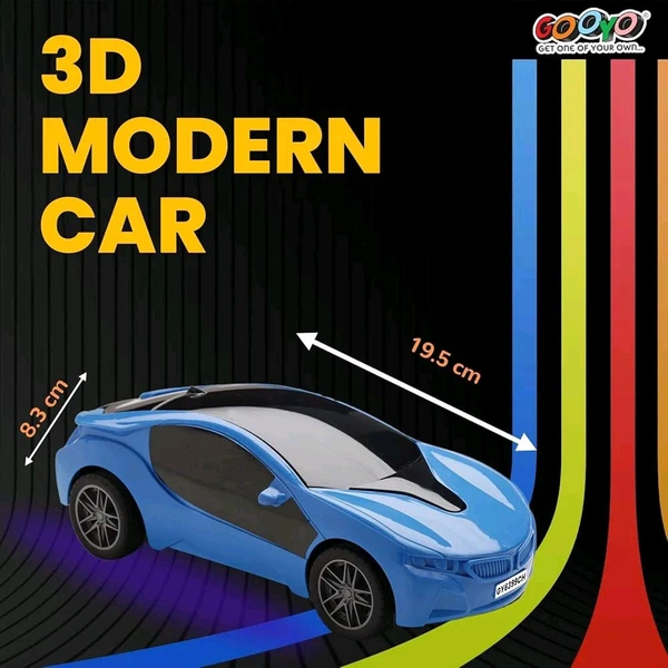 a 3D famous remote-controlled toy racing car.
It features 4-way control: forward, reverse, left, and right turns.