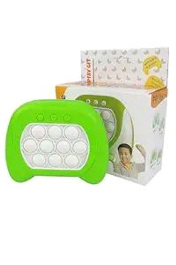 Pop It Game Controller – Interactive Light & Sound Sensory Toy for Kids – Handheld Push Bubble Game with Multiple Modes, Fun Music & LED Lights – Stress Relief and Learning Play Kit.