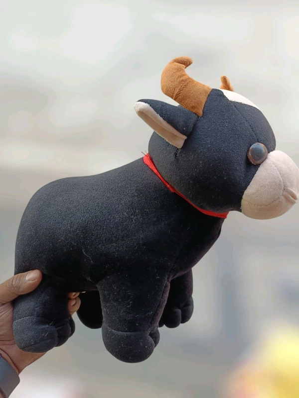 Black Cow Soft Toy