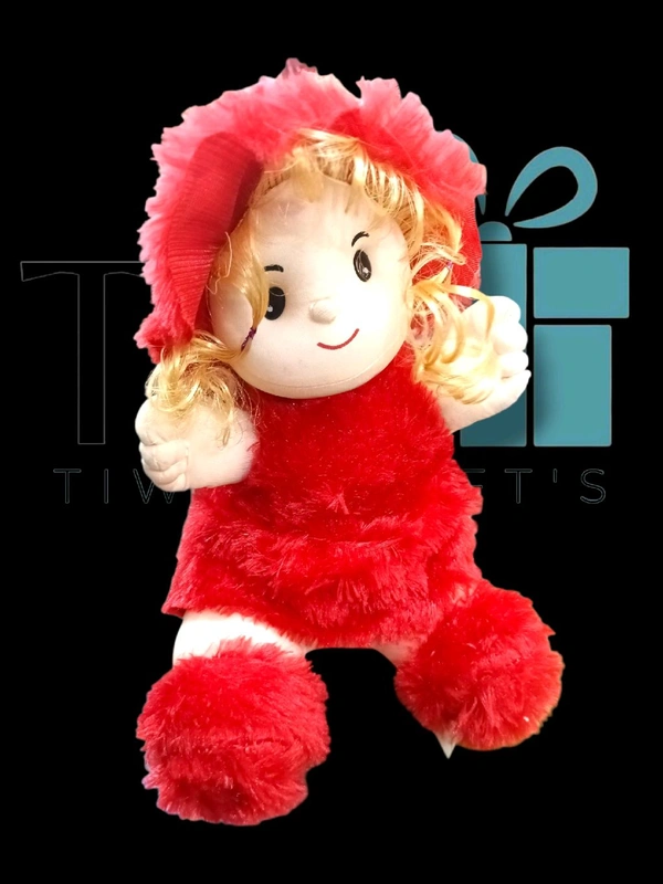 FUR DOLL 1 NO. - Red