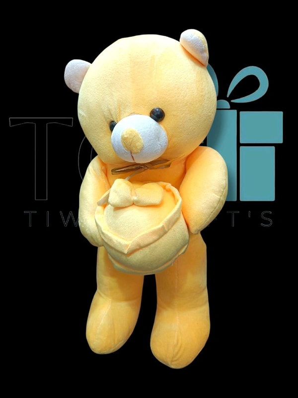 Premium Quality Cake Teddy Yellow Colour
