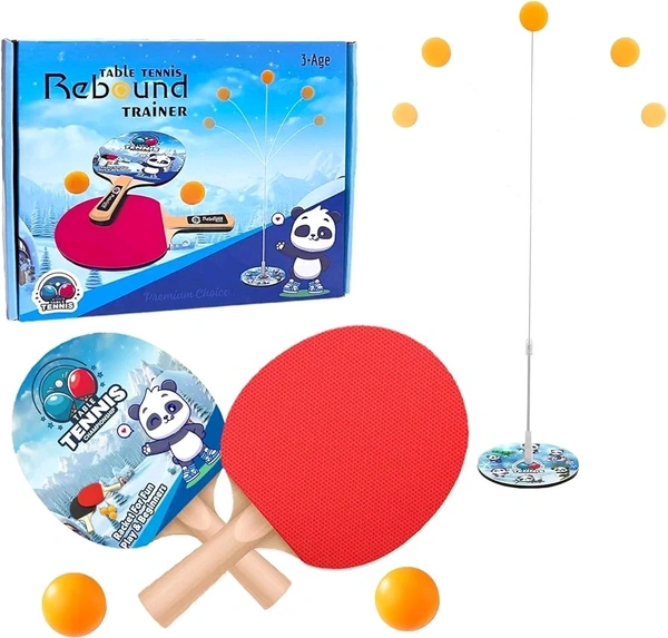 Table Tennis Rebound Trainer. 