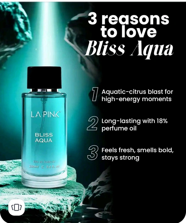 LAPINK PERFUME 100 ML - BLISS AQUA