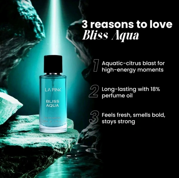 LAPINK 50 ML PERFUME - BLISS AQUA