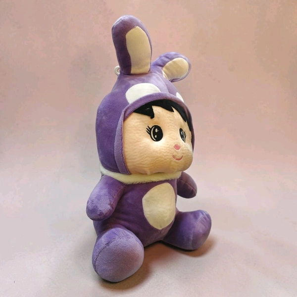Masha Soft Toy Doll. - Purple