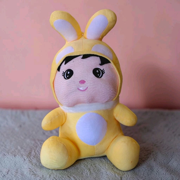 Masha Soft Toy Doll. - yellow