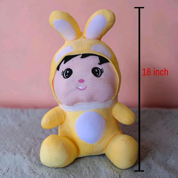 Masha Soft Toy Doll. - yellow
