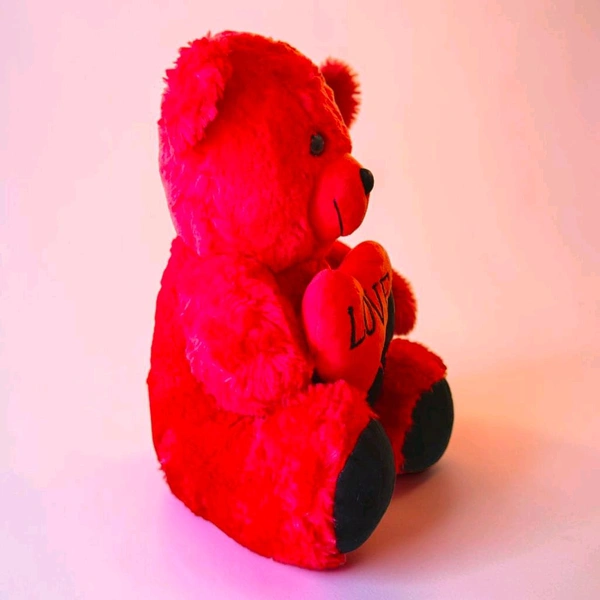 Love You Heart Teddy Soft Toy.