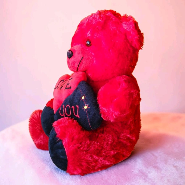 Love You Heart Teddy Soft Toy.