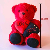 Love You Heart Teddy Soft Toy.