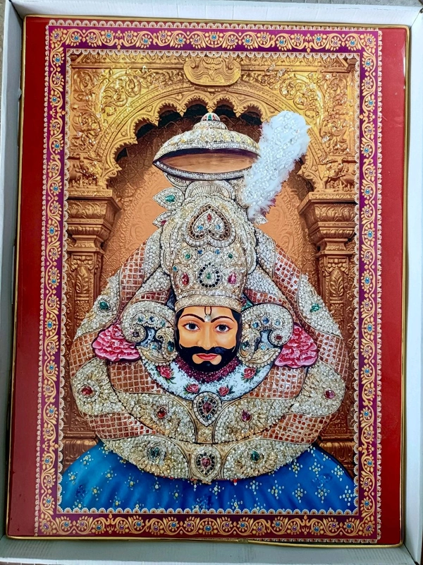 Khatu Shyam Crystal Frame