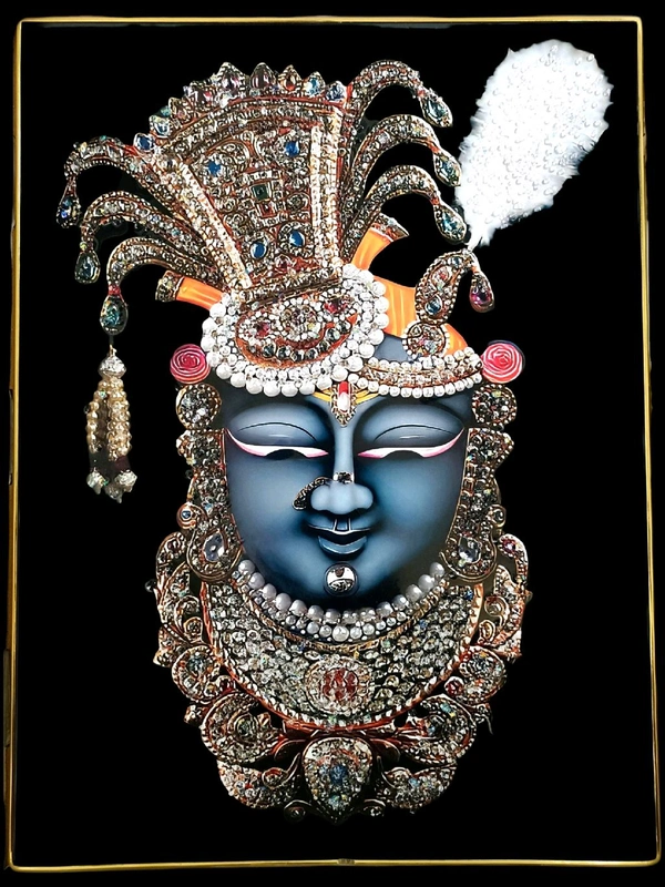 Shreenathji Crystal Frame