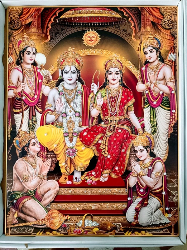 Ram Darbar Crystal Frame
