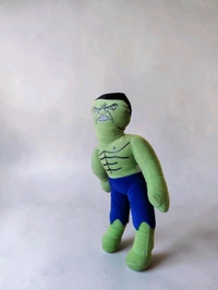 Hulk Cartoon Soft Toy.