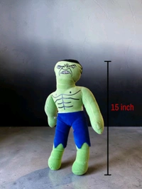 Hulk Cartoon Soft Toy.