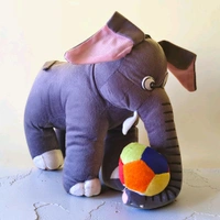 Ball Elephant Soft Toy.