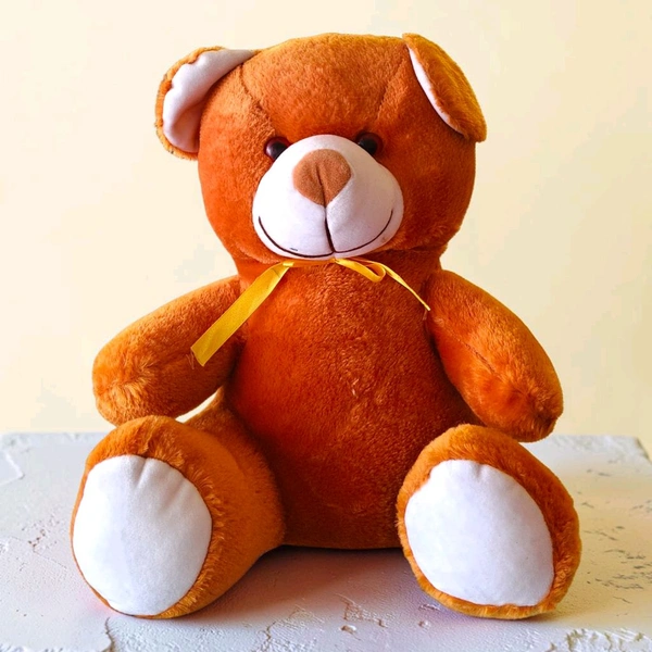 Brown Bear Teddy.With Bow