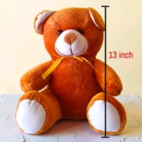 Brown Bear Teddy.With Bow