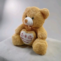 Brown Teddy Bear With Heart.