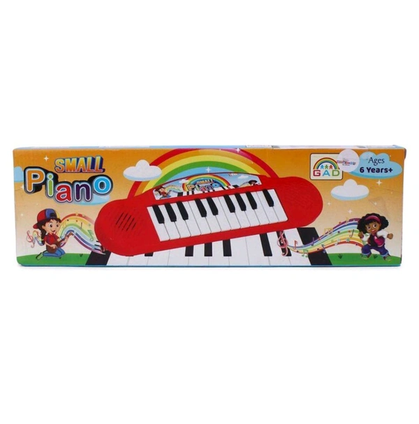 Multi-Functional Portable Organ Mini Piano Keyboard Toy | Musical Toy for Kids | Electronic Keyboard Mini Piano | Yellow | 2xAA Battery (Not Included) | Musical Piano for Gifts