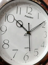 President Wall Clock 5007 Black 2054
