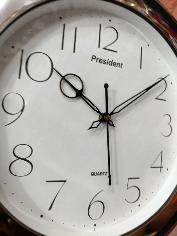 President Wall Clock 5007 Black 2054
