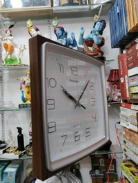 President Wall Clock 4107 Wood Finish -2 2067