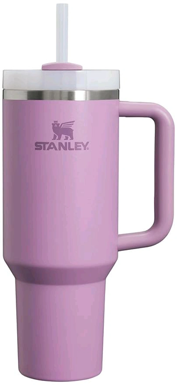 Stanley Quencher H2.0 Tumbler with Handle and Straw 40 oz | Flowstate 3-Position Lid | Cup Holder Compatible for Travel | Insulated Stainless Steel Cup | BPA-Free | Lilac2088