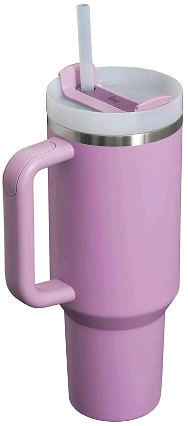 Stanley Quencher H2.0 Tumbler with Handle and Straw 40 oz | Flowstate 3-Position Lid | Cup Holder Compatible for Travel | Insulated Stainless Steel Cup | BPA-Free | Lilac2088