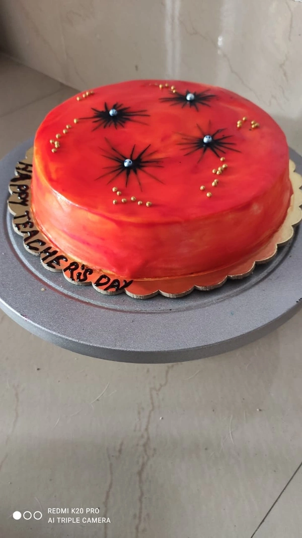 Butterscotch Cake - Red