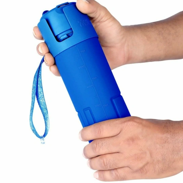 Md Enterprise COLLAPSIBLE FOLDING WATER BOTTLE - blue, ⭐⭐⭐⭐⭐