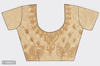 Kajal Enterprises *Stylish Red Semi-Stitched Border With Embroidered Blouse Gota Lehenga Choli Set - Red, Free