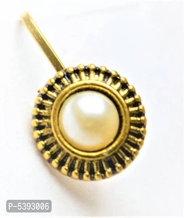 Kamda Creation India Designer NosePins - Multicoloured