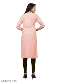 Single Kurti Pack Of 01 Yellow - L, available