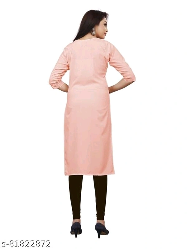 Single Kurti Pack Of 01 Yellow - L, available