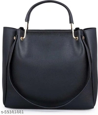 SAGIRON ® Gorgeous Fashionable Women Black Handbags - Available, Free Size