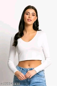 Stylish Women's & Girls' Tank Tops Bodycon Sleeveless Crop Tops Ribbed Slim Fit Top