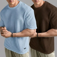 Elvasta Men T-shirt Pack Of 2