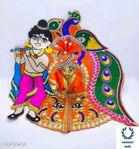 Krishna dress - length, Orange, Fabric