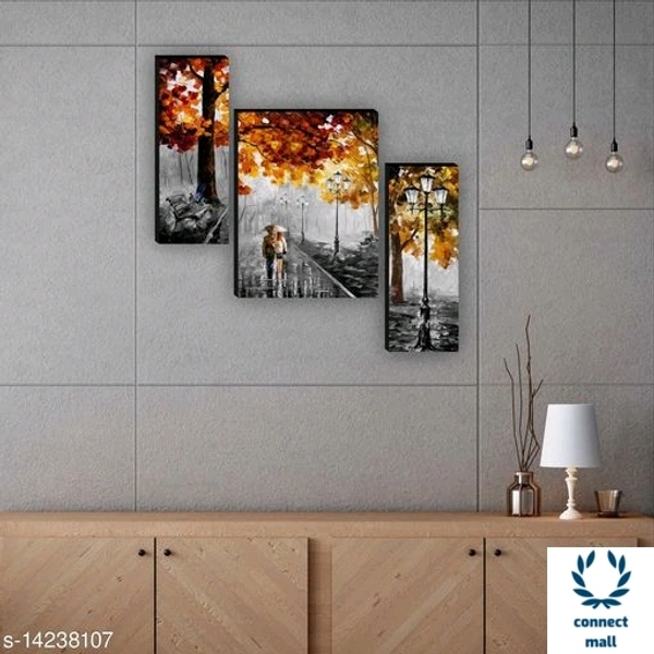 Modern Painting - 5 in×12 in × 18 in, Diferent Colours, MDF