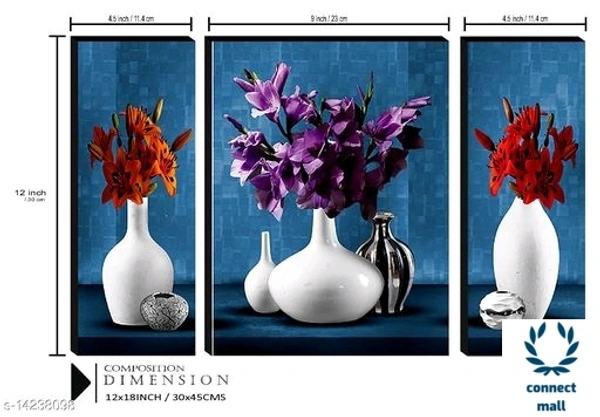 Modern Painting - 5 in×12 in × 18 in, Diferent Colours, MDF