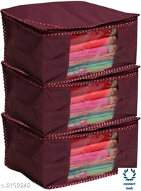 Sarees Cover - Non Wooven - Brown