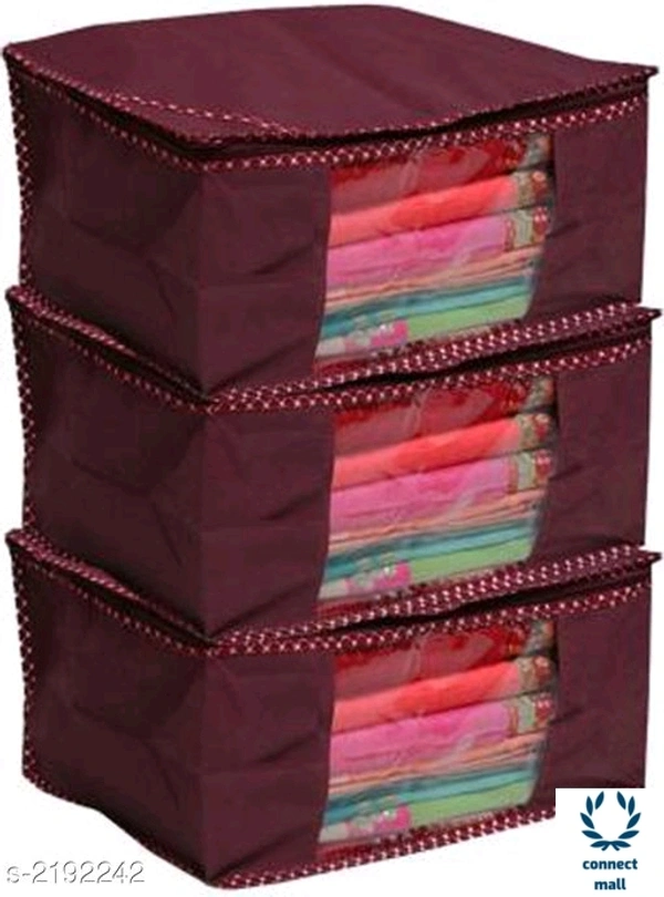 Sarees Cover - Non Wooven - Brown