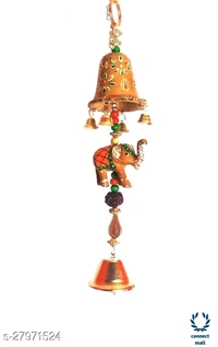 Classic Wall Decor - 10cm, Orange, Plastic