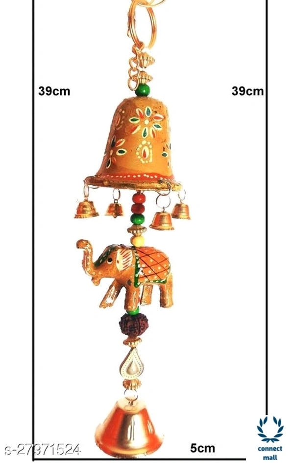 Classic Wall Decor - 10cm, Orange, Plastic