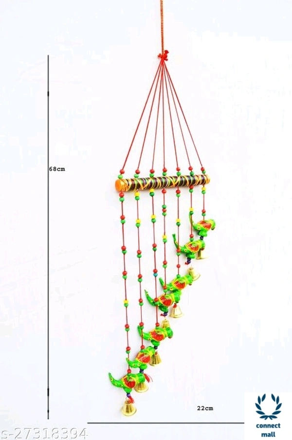 Wall Decor - 20cm×18cm×15cm, Green & Yellow, Pastic