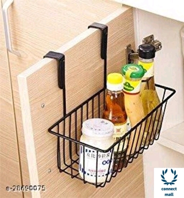 Organized Kitchen Accessories - FreeSize, Black, Metall, Hanging Rack