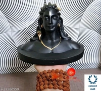 Ganesha Idol - Black