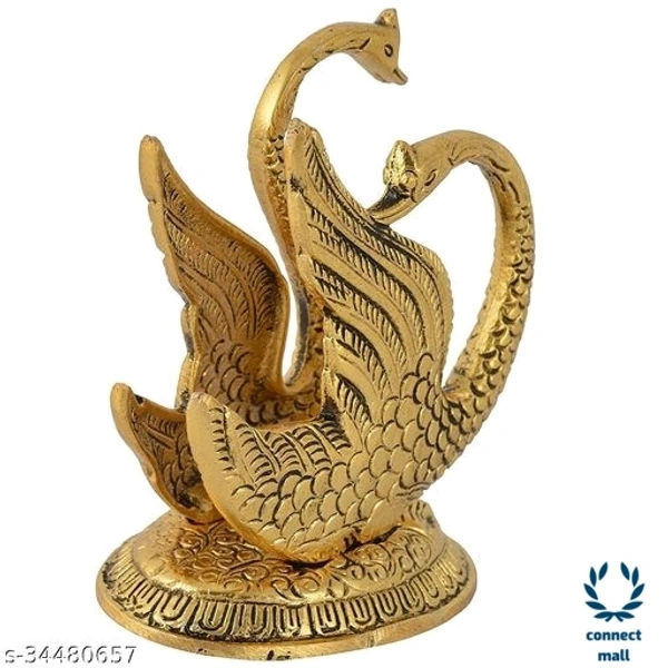 Handicrafted Showpiece - Free Size, Yellow, Metal