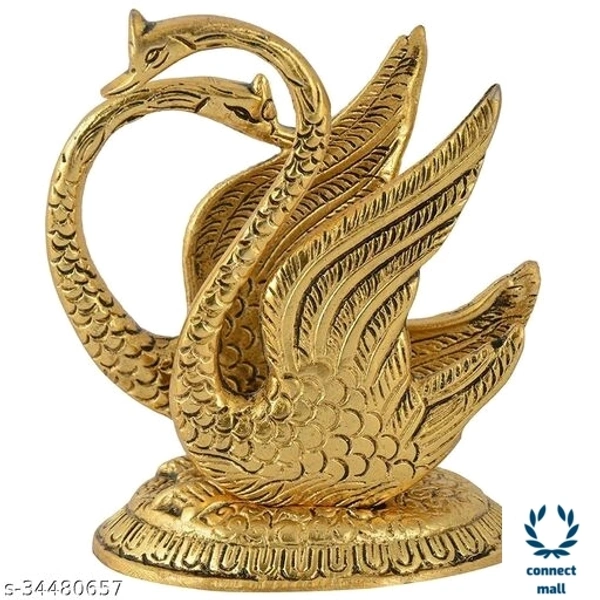 Handicrafted Showpiece - Free Size, Yellow, Metal